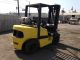 Yale Forklift 8000 Lb Capacity Pneumatic Tires 1496 Hrs Lp Engine Paint Forklifts photo 5