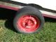 Utility Trailer With Wood Bed & Sides,  Metal Frame.  4ft Wide X 7 Ft Long Trailers photo 3
