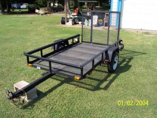 Utility Trailer 4 X 7 With Lifgate photo