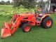 2006 Kubota B7800 30hp Compact Tractor W/plow And Chains Tractors photo 2