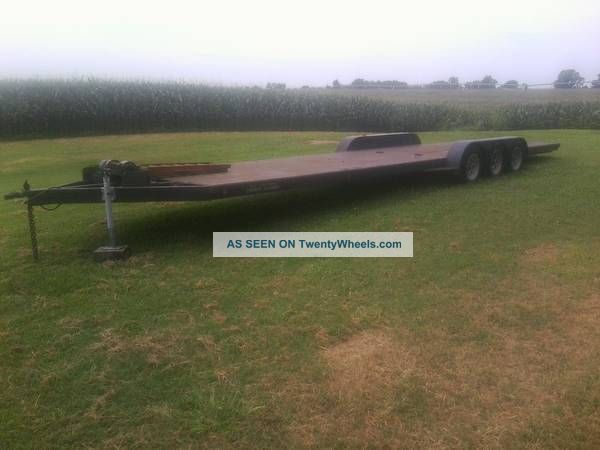 32 ' Trailer 2 Car All Metal 32ft Long Trailers photo
