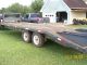 2006 20 ' X 5ft Dove Tail Flatbed Gooseneck Trailer Trailers photo 1
