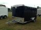 2014 Wells Cargo Road Force 7 X 12 ' Enclosed Trailer Black 7x12 Trailers photo 1