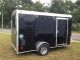 2014 Wells Cargo Road Force 7 X 12 ' Enclosed Trailer Black 7x12 Trailers photo 3