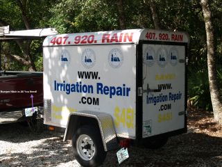 Enclosed Landscaping And Irrigation Trailer photo