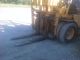 1984 Hyster 15,  000 Lb Lift Side Shift 13ft 7 Lift Height Tall Mast Dual Wheel Forklifts photo 2