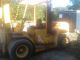 1984 Hyster 15,  000 Lb Lift Side Shift 13ft 7 Lift Height Tall Mast Dual Wheel Forklifts photo 3