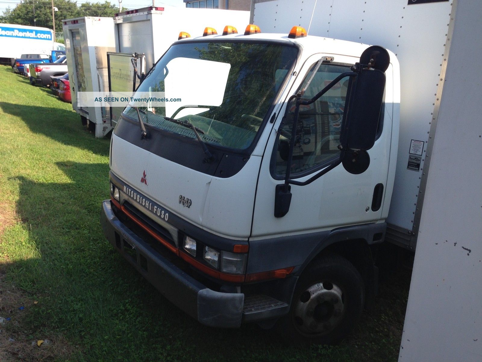 2002 Mitsubishi Fuso Fe - Sp Box Trucks / Cube Vans photo