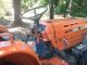 Kubota Diesel B8200 4wd Tractor,  3 Cylinder,  19 Hp,  With Bushhog & Boxblade Tractors photo 5