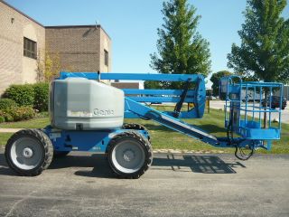 2006 Genie Z45/25 Rt 4x4 Articulating Boom Manlift Aerial Ford Dual Fuel Low Hrs photo