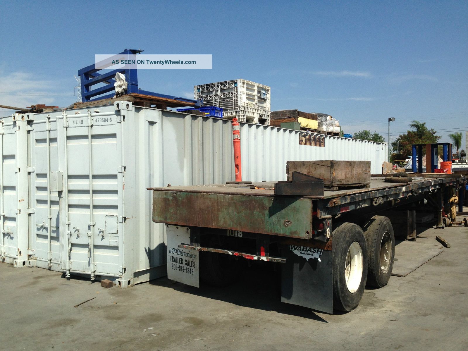 Flatbed Trailer 40 Foot Trailers photo