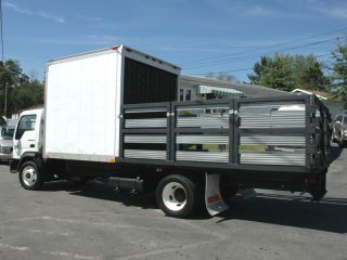 2008 International Cf600 21’ Flat / Stake Bed / Box Truck photo