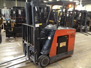 2005 Toyota 7bncu25.  5000 Lb Capacity.  Stand Up Electric Forklift.  Hard To Find photo