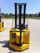 1999 Yale Walkie Stacker Walk Behind Forklift Electric Built In Charger Painted Forklifts photo 4