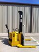 2000 Yale Walkie Stacker Walk Behind Forklift Electric Battery Powered Painted Forklifts photo 1