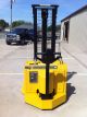 2000 Yale Walkie Stacker Walk Behind Forklift Electric Battery Powered Painted Forklifts photo 5