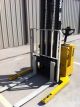 2000 Yale Walkie Stacker Walk Behind Forklift Electric Battery Powered Painted Forklifts photo 6