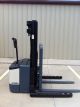 2001 Crown Walkie Stacker Walk Behind Forklift Electric Battery Powered Painted Forklifts photo 4
