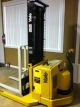 2004 Yale Walkie Stacker Walk Behind Forklift Built In Charger Electric Painted Forklifts photo 3
