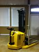 2004 Yale Walkie Stacker Walk Behind Forklift Built In Charger Electric Painted Forklifts photo 5