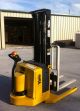 2005 Yale Walkie Stacker Walk Behind Forklift Built In Charger Electric Painted Forklifts photo 3