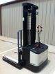 2006 Crown Walkie Stacker Walk Behind Forklift Built In Charger Electric Painted Forklifts photo 2