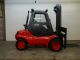 2003 Linde H45d 10000 Lb Capacity Forklift Lift Truck Dual Pneumatic Tire Cab Forklifts photo 6