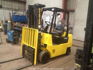 92 Hyster S50xl 3 - Stage 5000lb Forklift W/ Bluecat Catback System photo