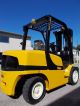 2010 Yale 8000 Lb Capacity Forklift Lift Truck Pneumatic Tire Diesel Engine Forklifts photo 5