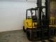 Nissan 10000 Lb Capacity Forklift Lift Truck Pneumatic Tire Triple Stage Lp Gas Forklifts photo 4