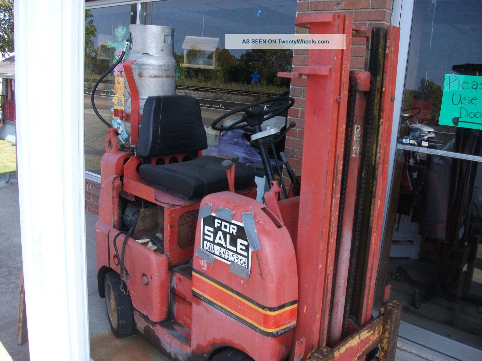 Allis Chalmers Forklift Lpg Model Ftt - 20 - 24ps Forklift Industrial Lifts Forklifts photo