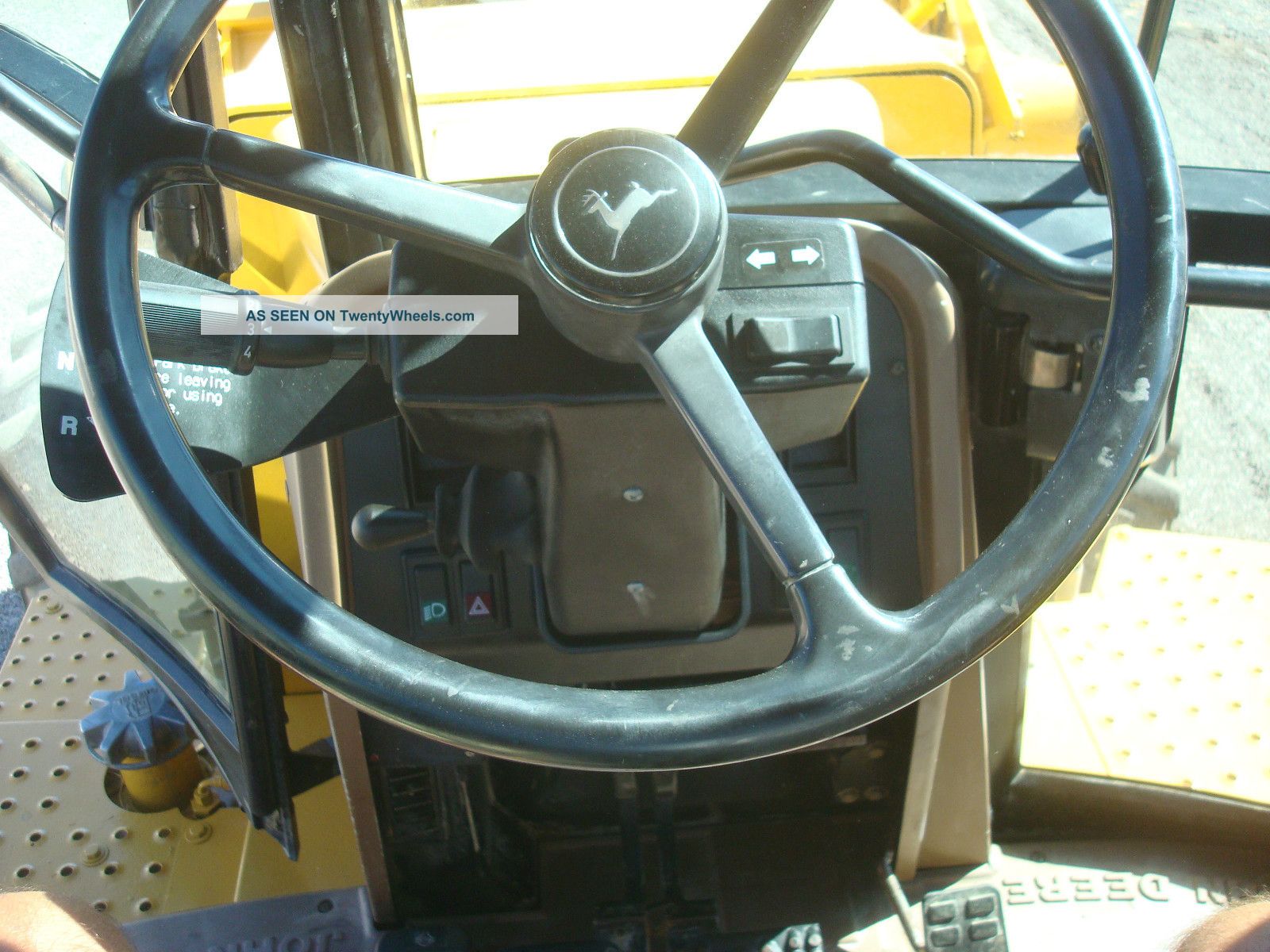 John Deere 710d 4x4 Delux Cab Ac 2 Stick Controls Very