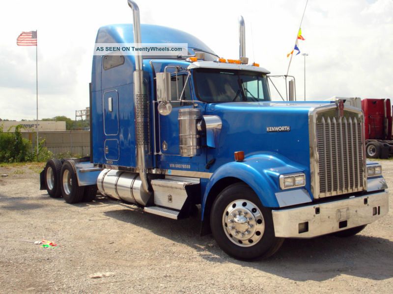 2006 Kenworth W900l Sleeper Semi Trucks photo