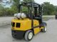 Yale Glp080 Forklift Lift Truck Hilo Fork,  Pneumatic 8,  000lb Lift Hyster Forklifts photo 5