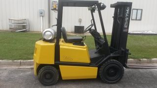 1997 Yale 5000 Lb Forklift 3 Stage Mast Air Type Tires Solid Pneumatic Lp photo