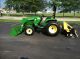2012 John Deere Compact Utility Tractor,  3038e,  305 Loader,  5 Ft.  Tiller,  4wd Tractors photo 2