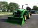 2012 John Deere Compact Utility Tractor,  3038e,  305 Loader,  5 Ft.  Tiller,  4wd Tractors photo 4