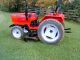 International 244 Compact Diesel Tractor With Woods Finish Mower Low Reserve Tractors photo 2