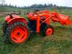 Kubota L185dt Compact Diesel Tractor W ' Front End Loader Low Reserve Tractors photo 4