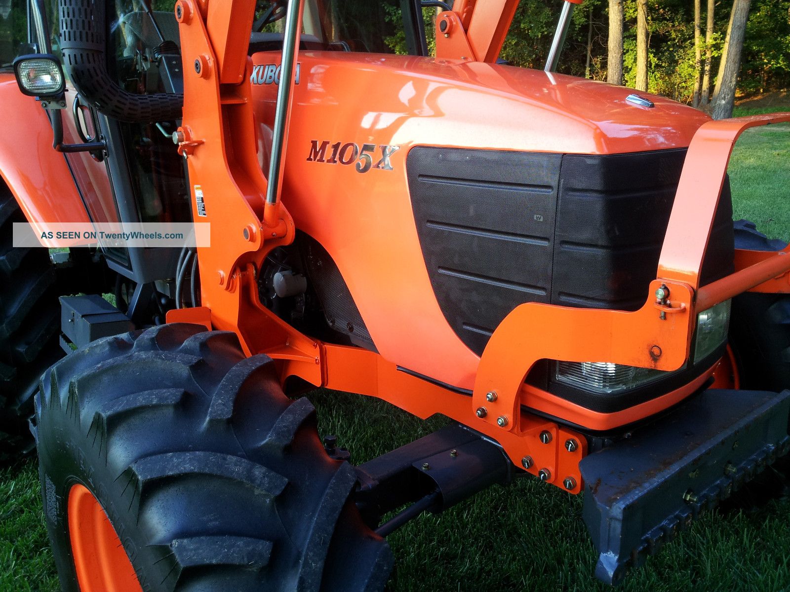 2005 Kubota M105x Power Shift Transmission 1025 Hours