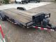 18 Ft Dove Tail 10,  000lb Trailer With Warn 8000lb Winch Trailers photo 2