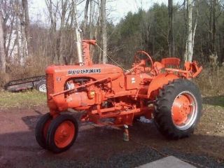 1947 Allis - Chalmers C Antique Tractor With Belly Mounted Sickle Bar Cutter photo