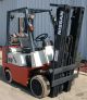 Nissan Model Cpj02a25pv (2002) 5000lbs Capacity Lpg Cushion Tire Forklift Forklifts photo 1