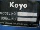 Koyo Kc - 200 Centerless Grinder Fanuc Control 4.  72 
