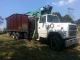 1986 White Ford L9000 W/ Jlg Moble Arm & Grapple W/ 26 ' Debris Container Forklifts photo 1