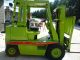 Clark Mode C300y - 40 Triple Mass Side Shifter 168 Inch Lift Height Forklift Forklifts photo 3