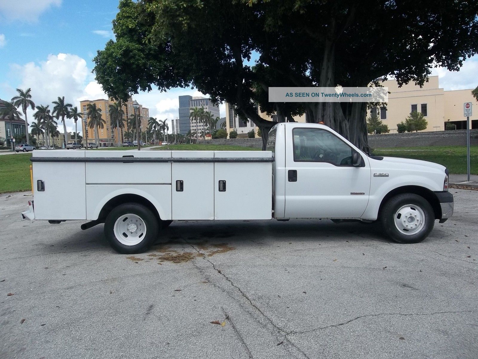 2006 Ford F350 Dually Utility Service Truck Diesel Florida