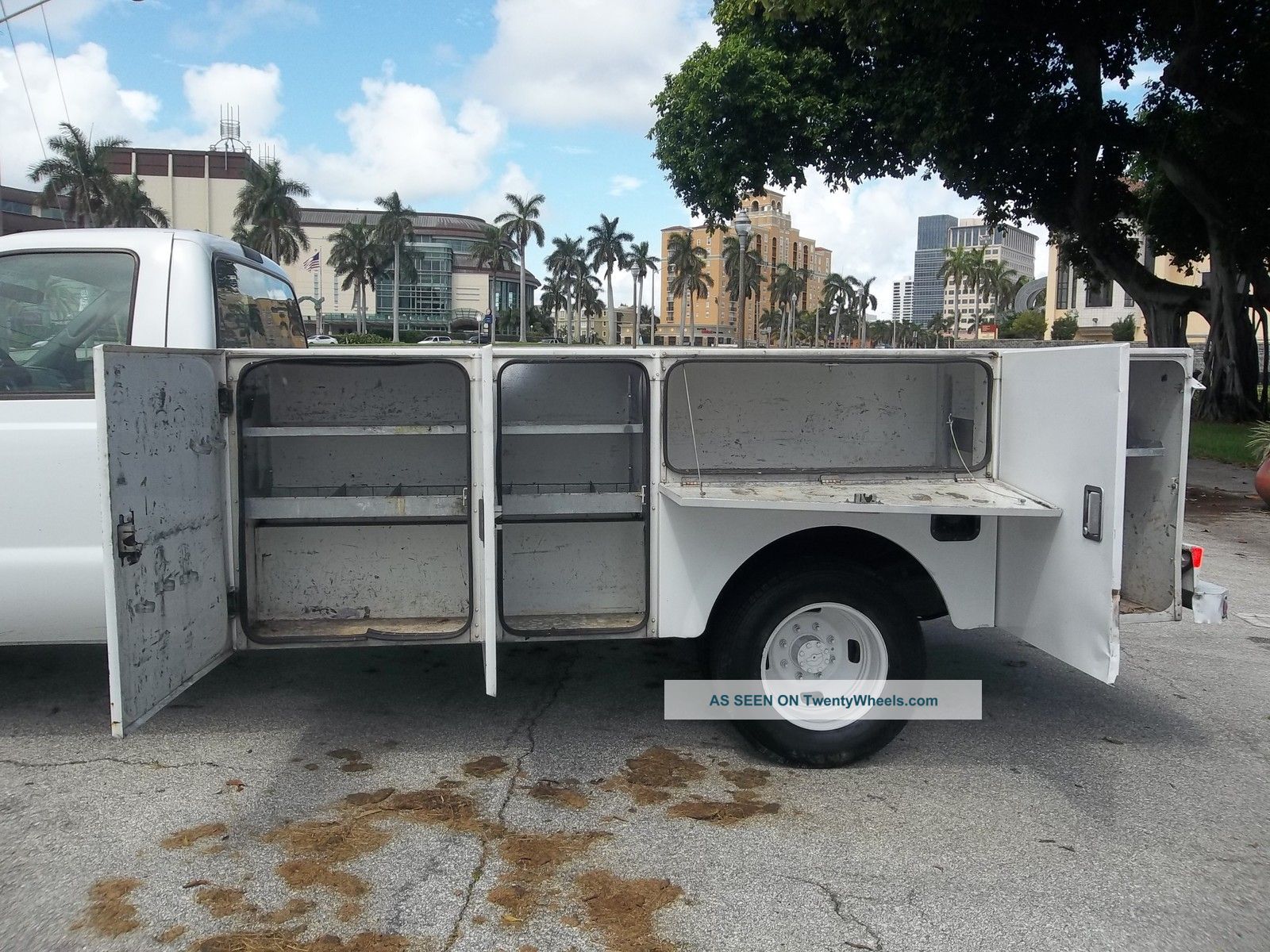 2006 Ford F350 Dually Utility Service Truck Diesel Florida