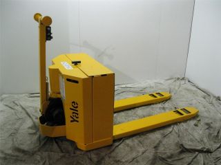 Yale 4000 Lb.  Electric Pallet Jack 24 Volt With Charger And Batteries photo
