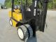 Yale Glp080 Forklift Lift Truck Hilo Fork,  Pneumatic 8,  000lb Lift Hyster Forklifts photo 4